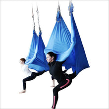 Load image into Gallery viewer, Aerial Yoga Hammock Fabric Flying Swing Trapeze Silk Anti-Gravity Inversion Air Traction Touch Device Meditation Mat 1-9m choice
