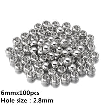 Load image into Gallery viewer, 50-300pcs/Lot Heart Star Round CCB Beads Big Hole Beads For Jewelry Making  Loose Spacer Beads DIY Bracelet Necklace Accessories
