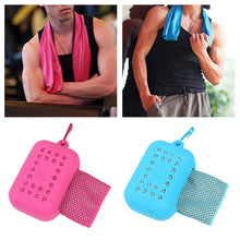 Load image into Gallery viewer, Yoga Towels Foldable Quick Dry Convenient Sports Feeling Cool Ice Towel
