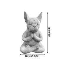 Load image into Gallery viewer, Yoga Pose Statue Meditation Dog Resin Statue Jewelry Waterproof Office Home Decor
