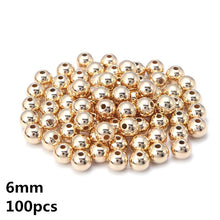 Load image into Gallery viewer, 50-300pcs/Lot Heart Star Round CCB Beads Big Hole Beads For Jewelry Making  Loose Spacer Beads DIY Bracelet Necklace Accessories
