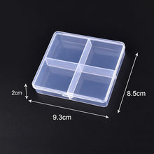 Load image into Gallery viewer, Transparent Jewelry Box Organizer Plastic Storage Case Adjustable Container For Beads Earring Box Jewelry Organizer Display Box
