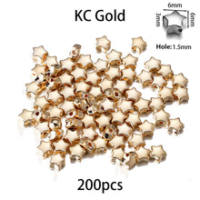 Load image into Gallery viewer, 200-400Pcs CCB Multiple Styles Charm Spacer Beads Wheel Bead Flat Round Loose Beads For DIY Jewelry Making Supplies Accessories
