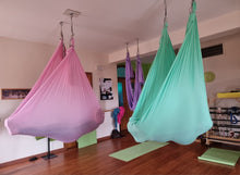 Load image into Gallery viewer, Aerial Yoga Hammock Fabric Flying Swing Trapeze Silk Anti-Gravity Inversion Air Traction Touch Device Meditation Mat 1-9m choice
