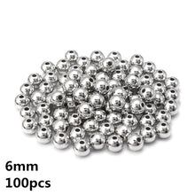 Load image into Gallery viewer, 50-300pcs/Lot Heart Star Round CCB Beads Big Hole Beads For Jewelry Making  Loose Spacer Beads DIY Bracelet Necklace Accessories
