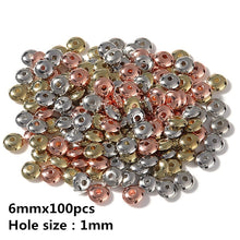 Load image into Gallery viewer, 50-300pcs/Lot Heart Star Round CCB Beads Big Hole Beads For Jewelry Making  Loose Spacer Beads DIY Bracelet Necklace Accessories
