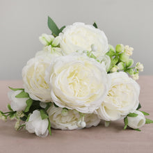 Load image into Gallery viewer, 2022 Beautiful Rose Peony Artificial Silk Flowers Small bouquet flores Home Party Spring Wedding Decoration  Fake Flower
