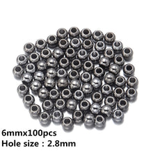 Load image into Gallery viewer, 50-300pcs/Lot Heart Star Round CCB Beads Big Hole Beads For Jewelry Making  Loose Spacer Beads DIY Bracelet Necklace Accessories
