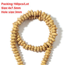 Load image into Gallery viewer, 20-500pcs/Lot 12mm Vintage Natural Big Hole Wooden Beads For Necklace Bracelet Charms for Diy Jewelry Making Hair Accessories
