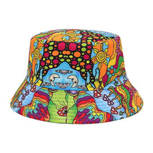 Load image into Gallery viewer, 2023 Summer Bucket Hat Hip Hop Men Print Fisherman Caps Streetwear Double-sided Hats For Women Beach Cap Unisex Panama Hat
