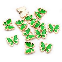 Load image into Gallery viewer, 20pcs 10x13mm Lovely Butterfly Charms Pendant Enamel Small Alloy Charms DIY Jewelry Making Accessories for Necklace Bracelet
