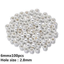 Load image into Gallery viewer, 50-300pcs/Lot Heart Star Round CCB Beads Big Hole Beads For Jewelry Making  Loose Spacer Beads DIY Bracelet Necklace Accessories
