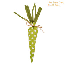 Load image into Gallery viewer, 3/1pcs Nov Woven Easter Carrots Ornaments Hanging Pendant for Easter Home Decorations Supplies 2023 Kids Easter
