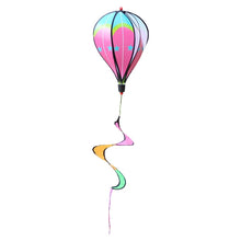 Load image into Gallery viewer, Hot Air Balloon Wind Spinner Pinwheels Rotating Sequins Windmill Ornament for Home Garden Lawn Decor Children Gift
