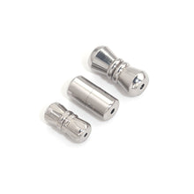 Load image into Gallery viewer, 5pcs Stainless Steel Screw Clasps Barrel Screw Clasp Cylinder Fasteners Buckles Closed for Bracelet Jewelry Making Supplies DIY
