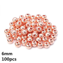 Load image into Gallery viewer, 50-300pcs/Lot Heart Star Round CCB Beads Big Hole Beads For Jewelry Making  Loose Spacer Beads DIY Bracelet Necklace Accessories
