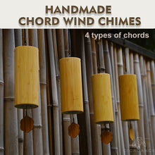 Load image into Gallery viewer, CICADANCE Bamboo Wind Chimes Chord Windchime Handmade Musical Bell Outdoor Windbell Garden Patio Home Decor Meditation Gifts
