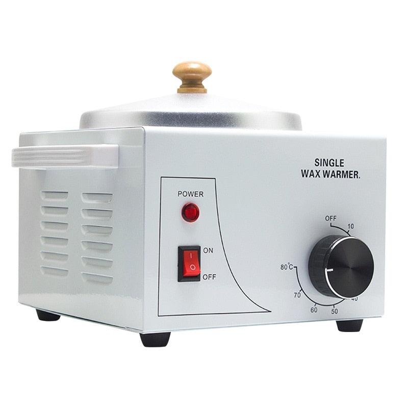 Single Wax Warmer Professional Electric Wax Heater Paraffin Hot Facial Skin SPA Equipment with Adjustable Temperature Set