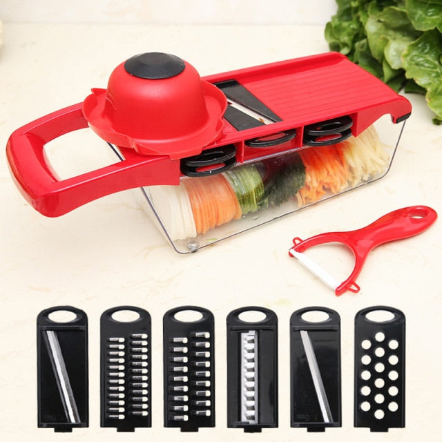 1 Pcs Vegetable Cutter / Slicer / Peeler / Grater