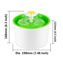 Load image into Gallery viewer, Automatic Cat Water Fountain For Water Dispenser Large Spring Drinking Bowl 1.6L
