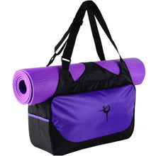 Load image into Gallery viewer, Multifunctional Sport Bag Clothes Yoga Bag Backpack Shoulder Waterproof Yoga Pilates Mat
