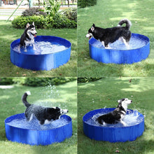 Load image into Gallery viewer, Foldable Dog Pool Pet Bath Swimming Tub Outdoor Indoor Collapsible
