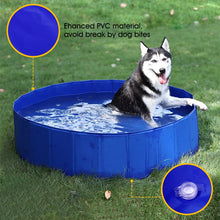 Load image into Gallery viewer, Foldable Dog Pool Pet Bath Swimming Tub Outdoor Indoor Collapsible
