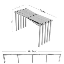 Load image into Gallery viewer, Kitchen Organizer Pot Lid Rack Extended Stainless Steel Spoon Plate Holder Shelf
