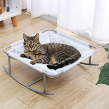 Load image into Gallery viewer, Pet Bed Soft Plush Nest Cat Hammock Detachable Mat Bed with Dangling Ball
