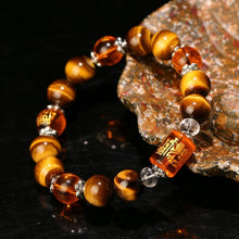 Load image into Gallery viewer, Tiger Eyes Stone Beads Bangles &amp; Bracelets
