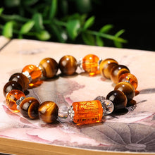 Load image into Gallery viewer, Tiger Eyes Stone Beads Bangles &amp; Bracelets
