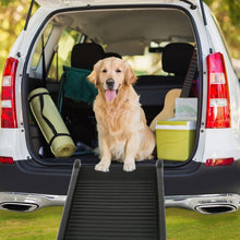 Load image into Gallery viewer, Folding Portable Pet Ramp Gear for Dogs Cats Durable Lightweight Pet Supports Up to 150 Lb
