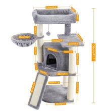 Load image into Gallery viewer, Multi-Level Pet Cat Tree House
