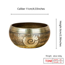 Load image into Gallery viewer, Gandhanra Classical Handmade Singing Bowl Set
