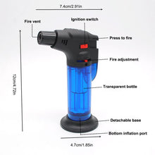 Load image into Gallery viewer, 1pcs Refillable and Windproof Butane Fuel Lighter Outdoor
