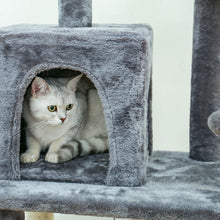 Load image into Gallery viewer, Cat Tree House Condo Perch Scratching Multi-Level Tower
