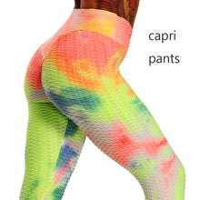 Load image into Gallery viewer, Hot Women Capri Yoga Pants Sexy Sport leggings Scrunch Butt Tights
