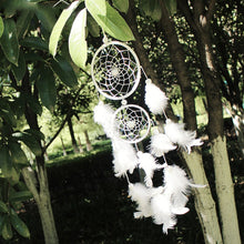 Load image into Gallery viewer, Korean Version Feather Crafts Dream Catcher Aerial Charm
