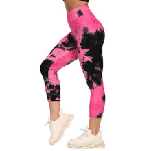 Load image into Gallery viewer, Hot Women Capri Yoga Pants Sexy Sport leggings Scrunch Butt Tights
