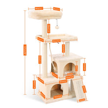 Load image into Gallery viewer, Multi-Level Pet Cat Tree House
