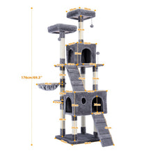 Load image into Gallery viewer, Multi-Level Pet Cat Tree House
