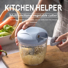 Load image into Gallery viewer, Manual Fruit Vegetable Chopper Hand Cutter Onion Nuts Grinder Mincer Shredder Multifunction
