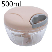 Load image into Gallery viewer, Manual Fruit Vegetable Chopper Hand Cutter Onion Nuts Grinder Mincer Shredder Multifunction
