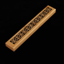 Load image into Gallery viewer, Bamboo Wooden Box Incense Stick Holder and Burner
