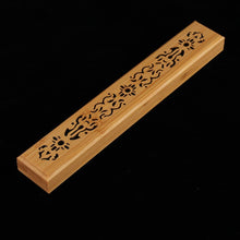 Load image into Gallery viewer, Bamboo Wooden Box Incense Stick Holder and Burner
