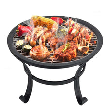 Load image into Gallery viewer, BBQ Grill Outdoor Wood Burning Fire Pit Stove Garden Patio Wood Log
