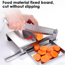 Load image into Gallery viewer, 9.5 inch Vegetable Cutting Machine Manual Meat Slicer
