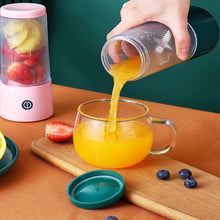 Load image into Gallery viewer, Mini Portable USB Charging Fruit Juicer Wireless Electric Mixer
