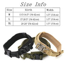 Load image into Gallery viewer, Dog Collar Adjustable Tactical And Leash Set
