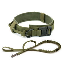 Load image into Gallery viewer, Dog Collar Adjustable Tactical And Leash Set
